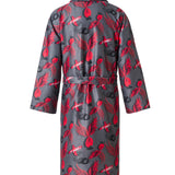 Gray Phoenix Kimono Bornoz
