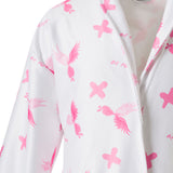 Pink Phoenix Kimono Bornoz