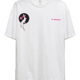 Crazy Rabbit Oversize Beyaz T-Shirt