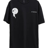 Crazy Rabbit Oversize Siyah T-Shirt
