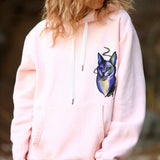 Fox Oversize Hoodie