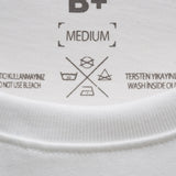 Line Oversıze Beyaz T-Shirt