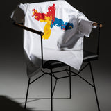 Splash Oversize Beyaz T-Shirt