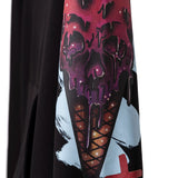 Scull Ice Cream Oversize Hoodie