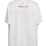 Splash Oversize Beyaz T-Shirt