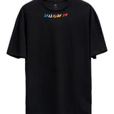 Splash Oversize Siyah T-Shirt