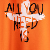 All You Need Is Positive Oversize Hoodie