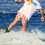 Splash Oversized White T-Shirt