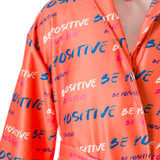 Be Positive Red Kimono Bornoz